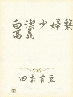 白洁少妇系列h高义