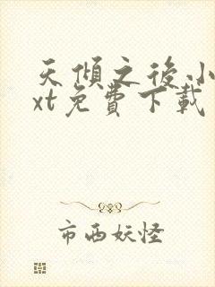 天倾之后小说txt免费下载