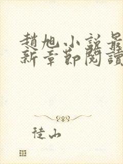 赵旭小说最新更新章节阅读免费