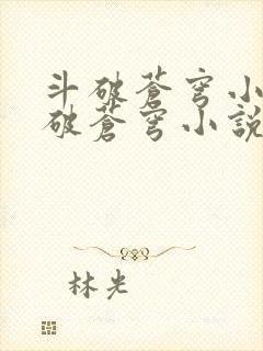 斗破苍穹小说斗破苍穹小说