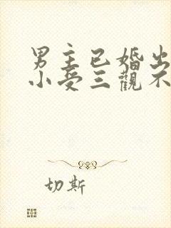 男主已婚出轨发小受三观不正的小说封面