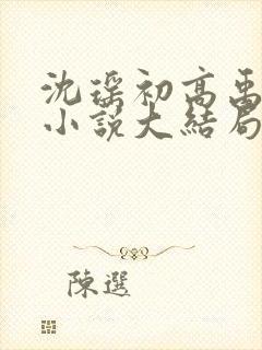 沈瑶初高禹川的小说大结局