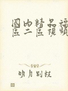 国内精品福利一区二区视频