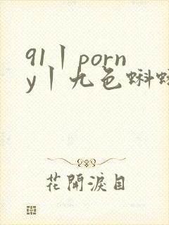 91丨porny丨九色蝌蚪封面