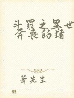 斗罗之异世邪君 奔丧的猪