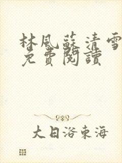 林风苏清雪小说免费阅读