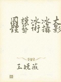 国模冰冰大胆人体艺术摄影封面