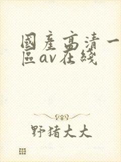 国产高清一区二区av在线