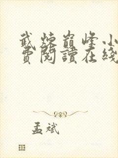 武炼巅峰小说免费阅读在线阅读5200封面