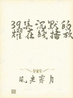 39集沉默的荣耀在线播放