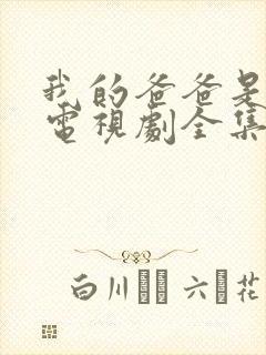 我的爸爸是奇葩电视剧全集免费观看