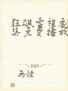 狂飙电视剧40集免费播放