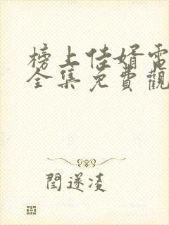 榜上佳婿电视剧全集免费观看高清