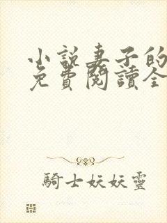 小说妻子的秘密免费阅读全文