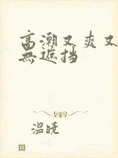 高潮又爽又黄又无遮挡