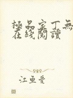 极品家丁无删减在线阅读