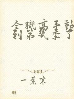 全职高手动漫出到第几季了