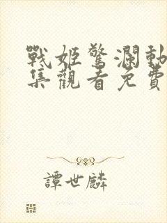 战姬惊澜动漫全集观看免费高清封面