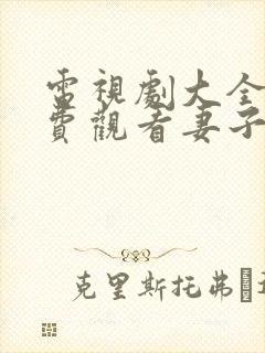 电视剧大全集免费观看妻子的秘密封面