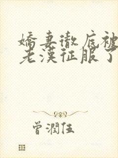 娇妻彻底被门卫老汉征服了封面