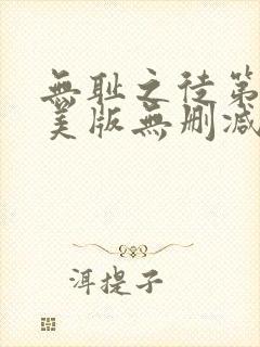 无耻之徒第一季美版无删减封面