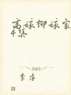 高嫁柳嫁家1至4集