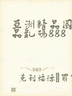亚洲精品国产精品乱码888封面