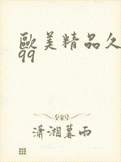 欧美精品久久久99封面