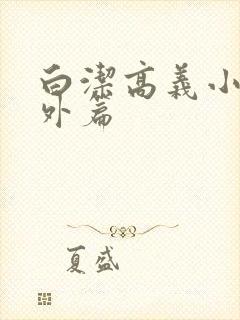 白洁高义小说番外篇