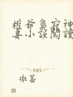 权爷枭宠神秘娇妻小说阅读