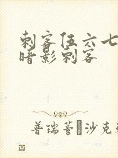 刺客伍六七所有暗影刺客