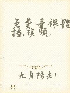 免费看裸体无遮挡,视频,