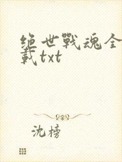 绝世战魂全本下载txt