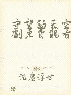 守望的天空电视剧免费观看全集完整版