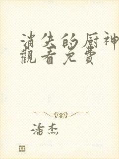 消失的厨神在线观看免费