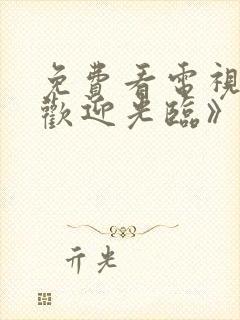 免费看电视剧《欢迎光临》