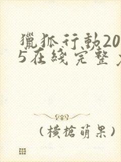 猎狐行动2025在线完整免费观看高清封面