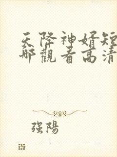 天降神婿短剧在哪观看高清免费