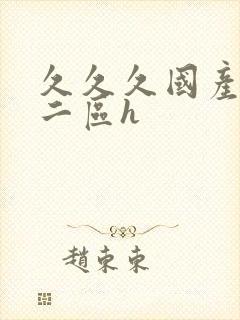 久久久国产一区二区h