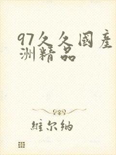 97久久国产亚洲精品封面