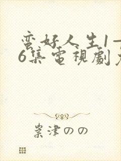 蛮好人生1—36集电视剧免费观看