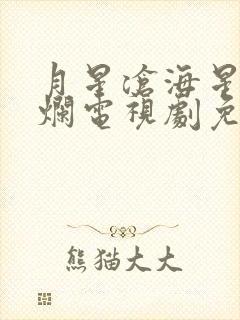 月星沧海星汉灿烂电视剧免费观看完整版封面