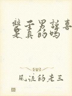 双子男说喜欢你是真的吗