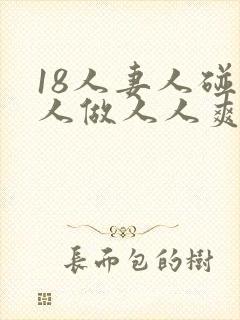 18人妻人碰人人做人人爽