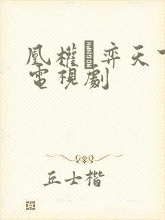 凰权·弈天下 电视剧