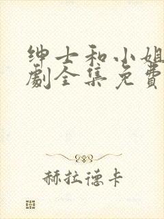 绅士和小姐电视剧全集免费