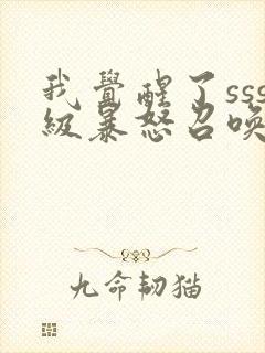 我觉醒了sss级暴怒召唤师