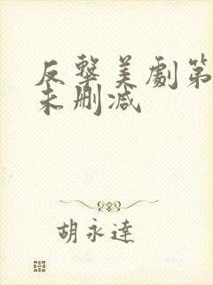 反击美剧第一季未删减封面