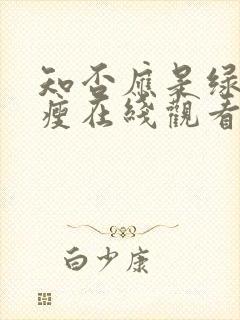 知否应是绿肥红瘦在线观看全集免费播放