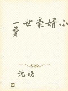 一世豪婿小说免费